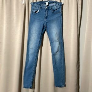 H&M stretch skinny jeans size 4